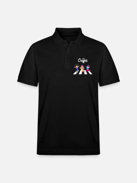 Les clowns - Polo PREPSTER bio Stanley/Stella Unisexe - noir
