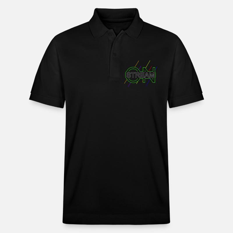 Stream on Live Streamerin Gamer - Stanley/Stella Unisex Bio-Poloshirt PREPSTER - Schwarz