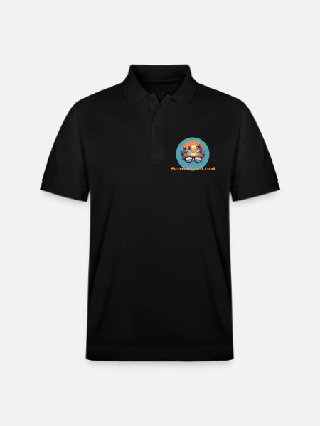 Simmerkind - Stanley/Stella Unisex Bio-Poloshirt PREPSTER - Schwarz