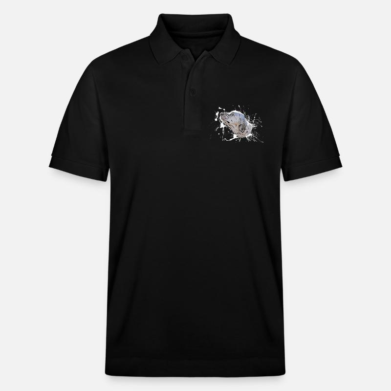 Hund - Stanley/Stella Unisex Bio-Poloshirt PREPSTER - Schwarz