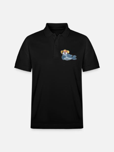 Seal Sunglasses - Stanley/Stella Unisex Organic Polo Shirt PREPSTER - black