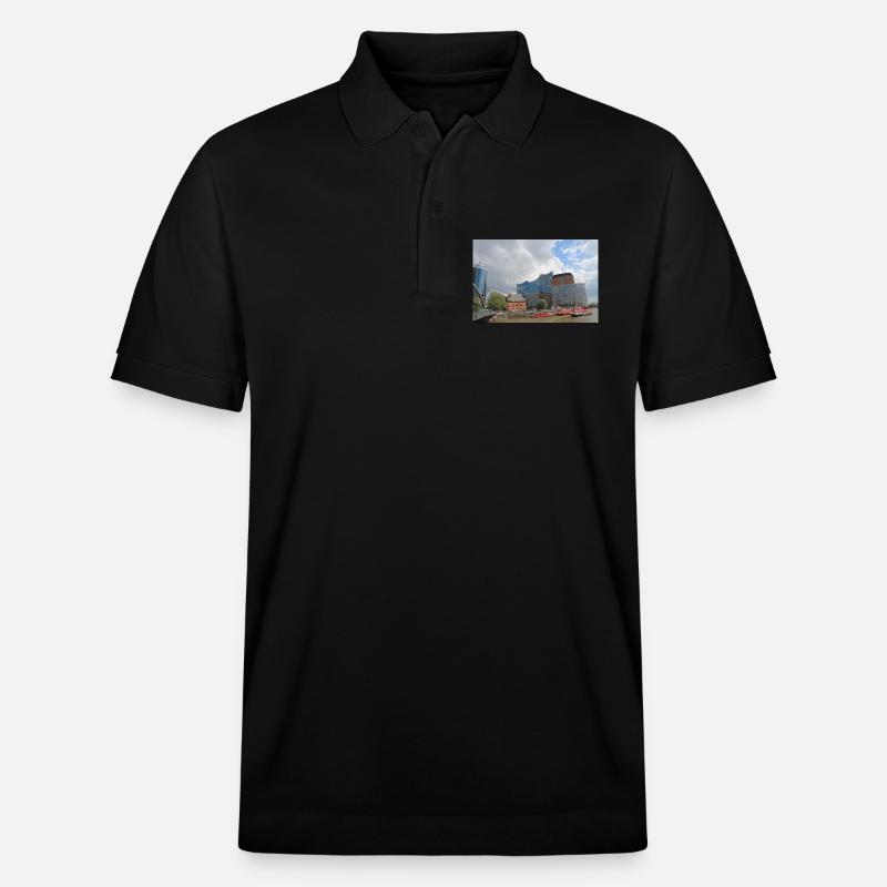 Hamburger Konzerthaus - Stanley/Stella Unisex Bio-Poloshirt PREPSTER - Schwarz