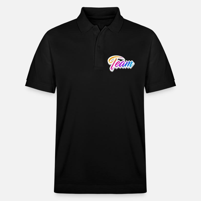 Team - Stanley/Stella Unisex Bio-Poloshirt PREPSTER - Schwarz