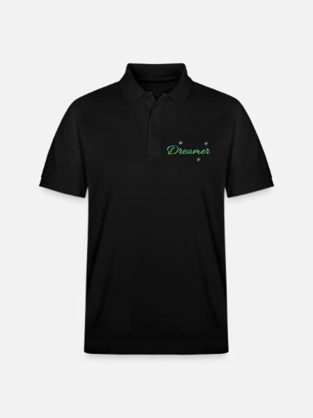 Dreamer - Stanley/Stella Unisex Organic Polo Shirt PREPSTER - black