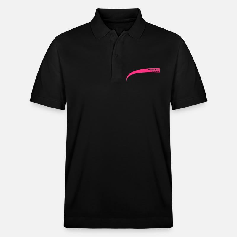 Personal trainer / Drill Instructor - Stanley/Stella Unisex Bio-Poloshirt PREPSTER - Schwarz