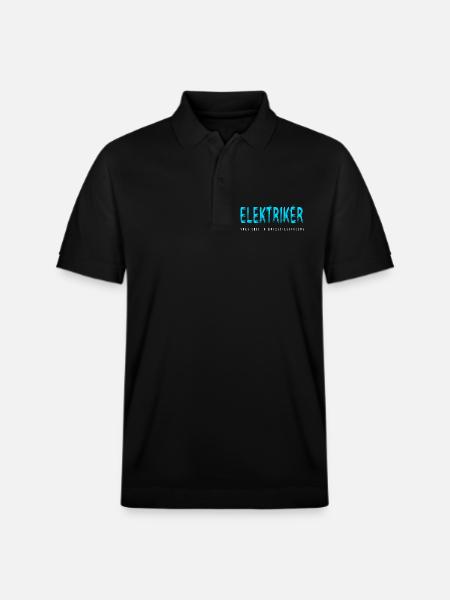 Elektriker Handwerker Design - Stanley/Stella Unisex Bio-Poloshirt PREPSTER - Schwarz
