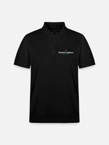 Dahoam is dahoam - Stanley/Stella Unisex Organic Polo Shirt PREPSTER - black