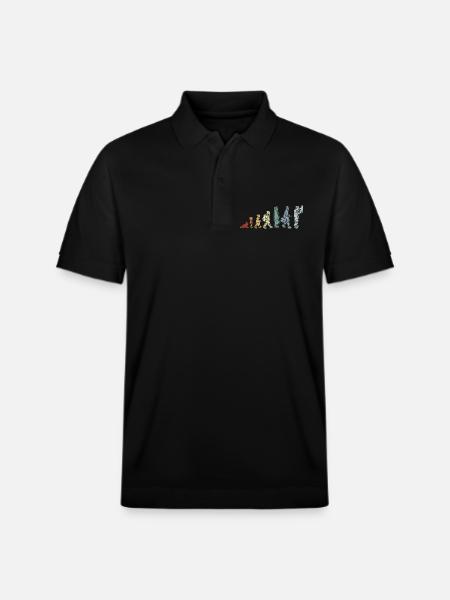 Elektriker Lebenszyklus - Stanley/Stella Unisex Bio-Poloshirt PREPSTER - Schwarz