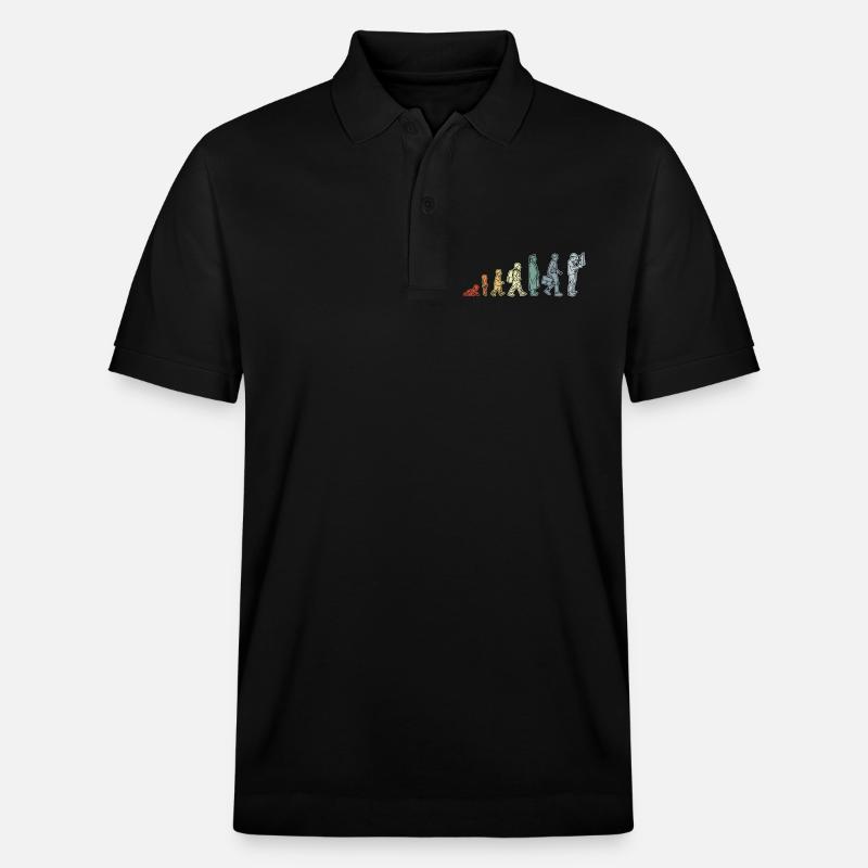 Elektriker Lebenszyklus - Stanley/Stella Unisex Bio-Poloshirt PREPSTER - Schwarz