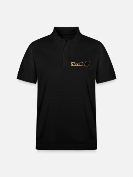 Handball - Polo PREPSTER bio Stanley/Stella Unisexe - noir