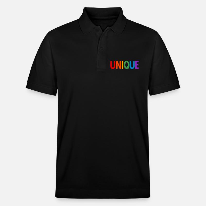 Lgbt. Einzigartig - Stanley/Stella Unisex Bio-Poloshirt PREPSTER - Schwarz