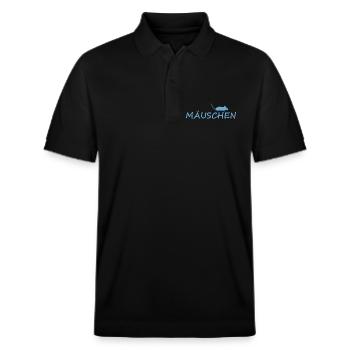 PUMPKIN - Stanley/Stella Unisex Organic Polo Shirt PREPSTER - black - Front - Roxy (174cm) & Andy (188cm)