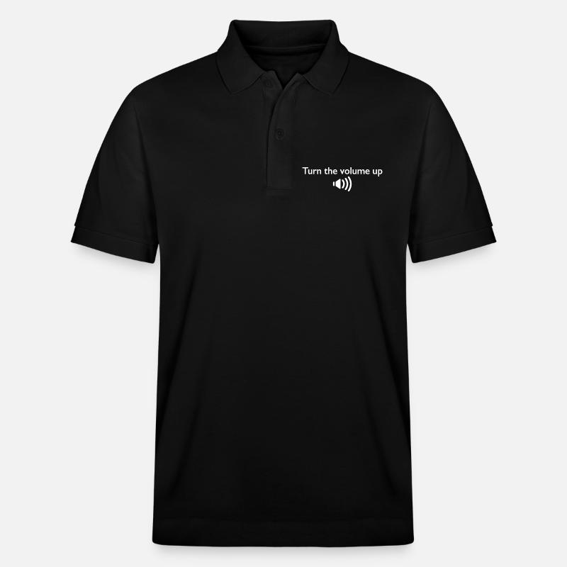 Augmentez le volume - Polo PREPSTER bio Stanley/Stella Unisexe - noir