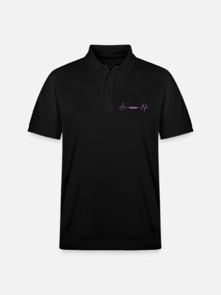 heartbeat Lejla - Stanley/Stella Unisex Organic Polo Shirt PREPSTER - black
