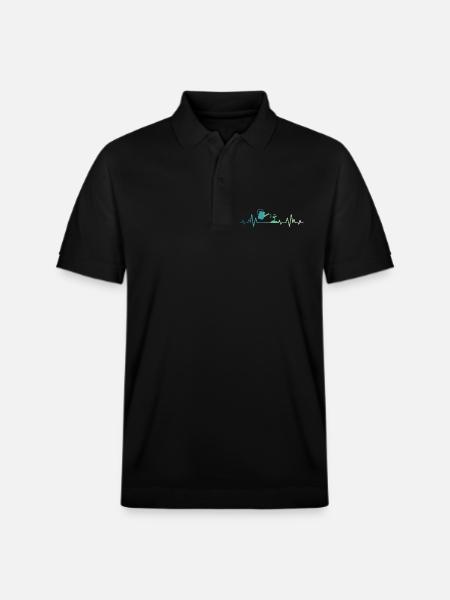 Gardening Gardening Planter - Stanley/Stella Unisex Organic Polo Shirt PREPSTER - black