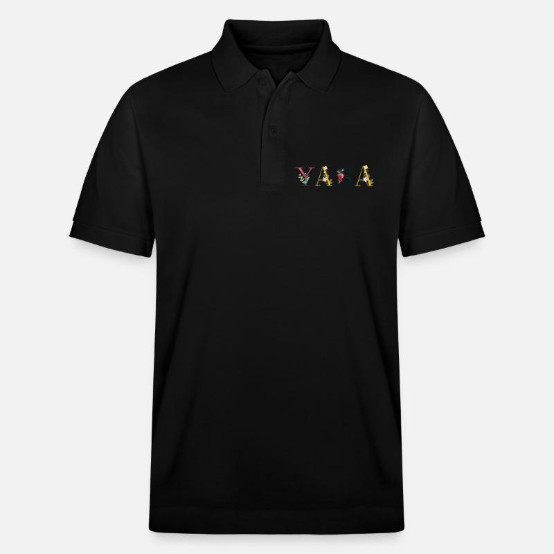 Yara - Polo PREPSTER bio Stanley/Stella Unisexe - noir