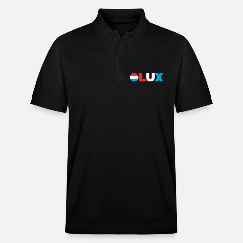 Luxemburg - Stanley/Stella Unisex Bio-Poloshirt PREPSTER - Schwarz