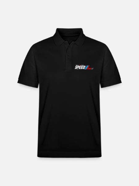 Speed Zone: Grenzen Brechen - Stanley/Stella Unisex Bio-Poloshirt PREPSTER - Schwarz