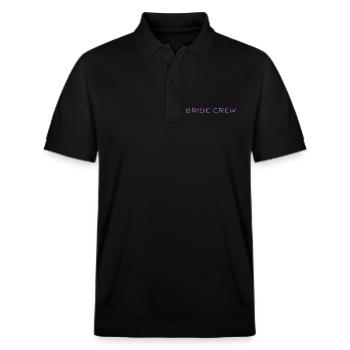 Bride Crew Hen Night Frauenabend - Stanley/Stella Unisex Bio-Poloshirt PREPSTER - Schwarz - Vorne - Roxy (174cm) & Andy (188cm)