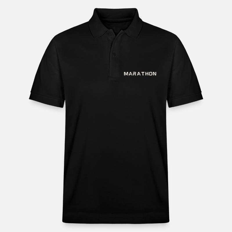 Marathon - Stanley/Stella Unisex Bio-Poloshirt PREPSTER - Schwarz