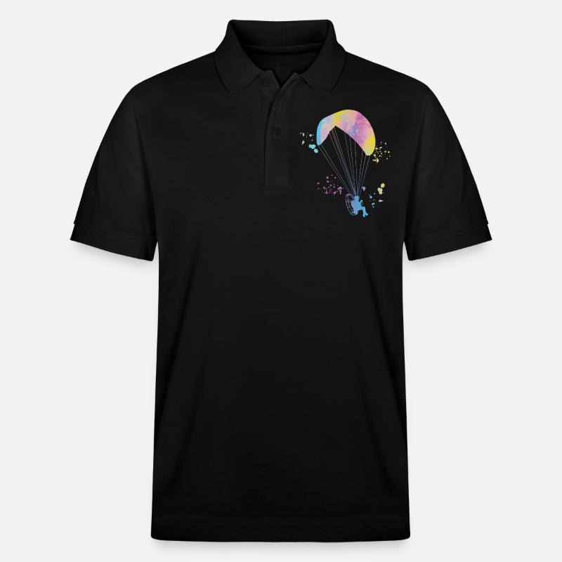 Parapente motorisé Paramoteur Paramoteur - Polo PREPSTER bio Stanley/Stella Unisexe - noir