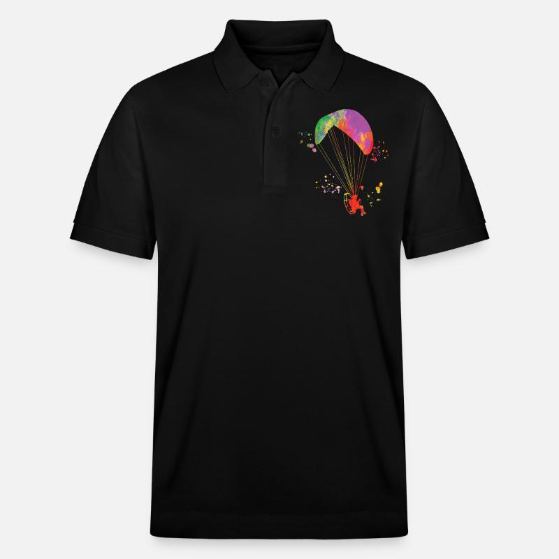 Parapente motorisé Paramoteur Paramoteur - Polo PREPSTER bio Stanley/Stella Unisexe - noir