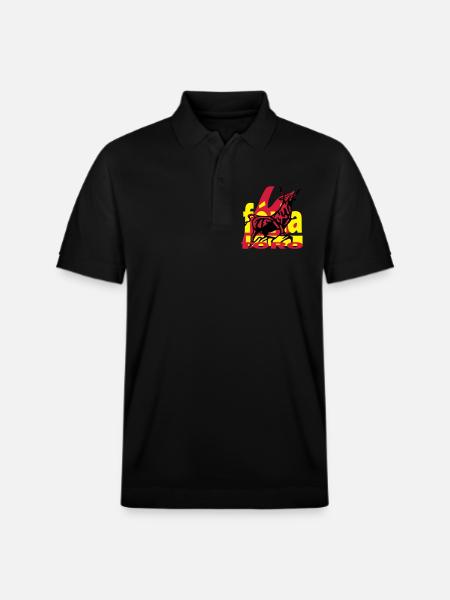 Feria 2 - Stanley/Stella Unisex Organic Polo Shirt PREPSTER - black