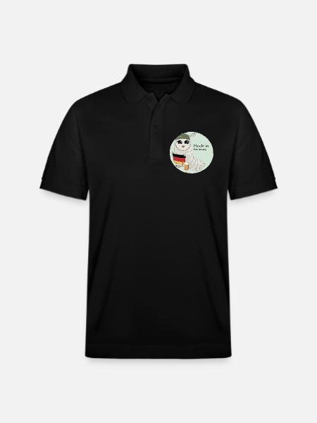 Made in Germany - Stanley/Stella Unisex Bio-Poloshirt PREPSTER - Schwarz