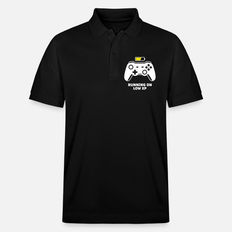 Running on Low XP Controller - Stanley/Stella Unisex Bio-Poloshirt PREPSTER - Schwarz