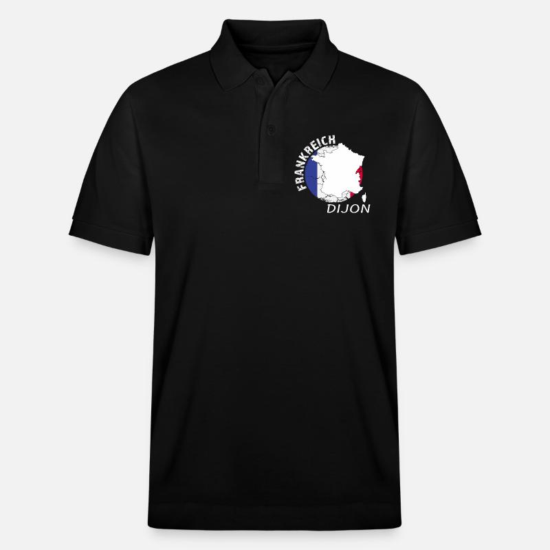 Dijon - Stanley/Stella Unisex Bio-Poloshirt PREPSTER - Schwarz