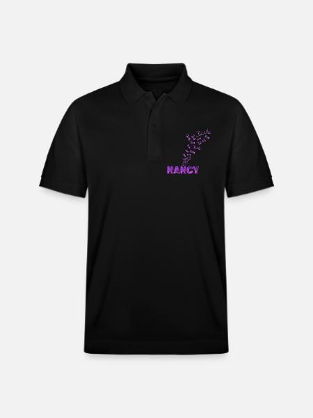 Fun - Stanley/Stella Unisex Organic Polo Shirt PREPSTER - black