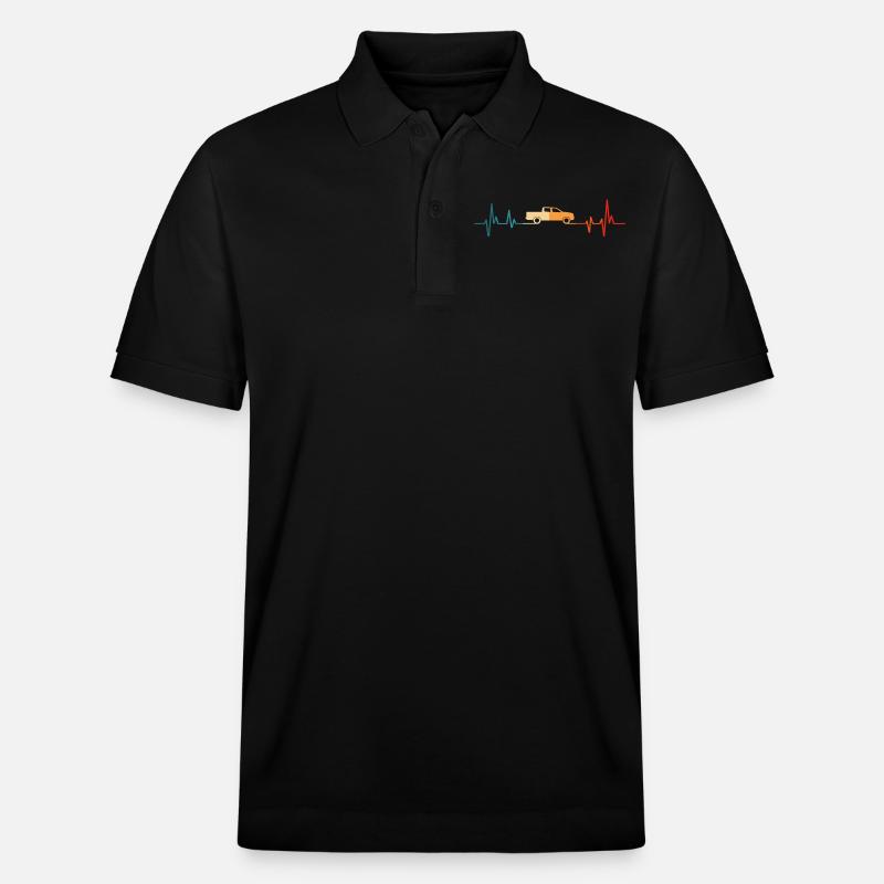 Pick-up Heartbeat Pick up 4x4 - Polo PREPSTER bio Stanley/Stella Unisexe - noir