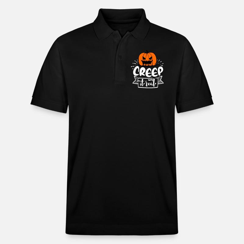 Creep it Real - Stanley/Stella Unisex Bio-Poloshirt PREPSTER - Schwarz
