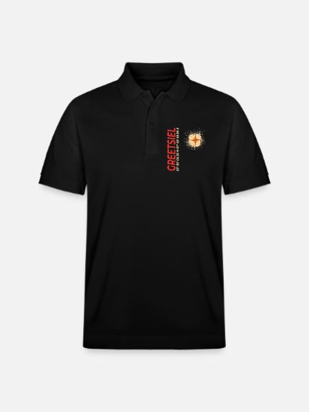 Greetsiel - Stanley/Stella Unisex Bio-Poloshirt PREPSTER - Schwarz