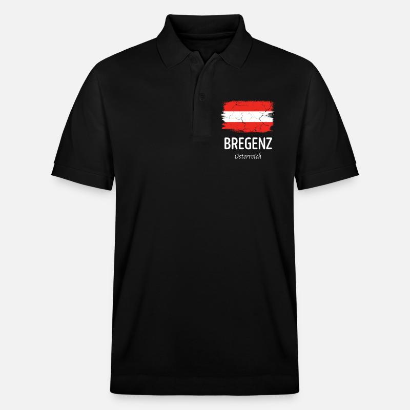 Bregenz - Polo PREPSTER bio Stanley/Stella Unisexe - noir