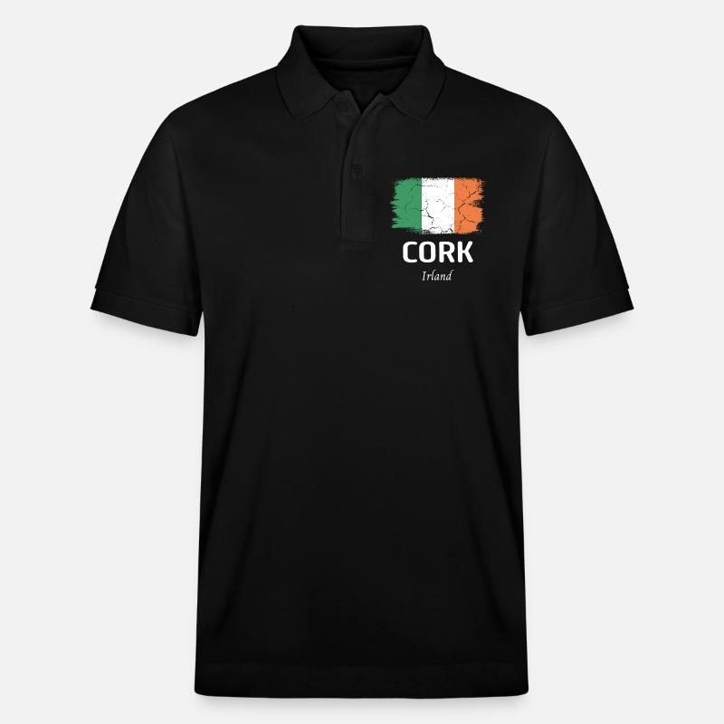 Cork - Stanley/Stella Unisex Bio-Poloshirt PREPSTER - Schwarz
