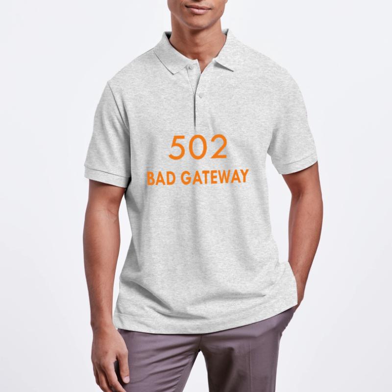 Error 502 Bad Gateway HTTP status code Stanley/Stella Unisex Organic Polo Shirt PREPSTER