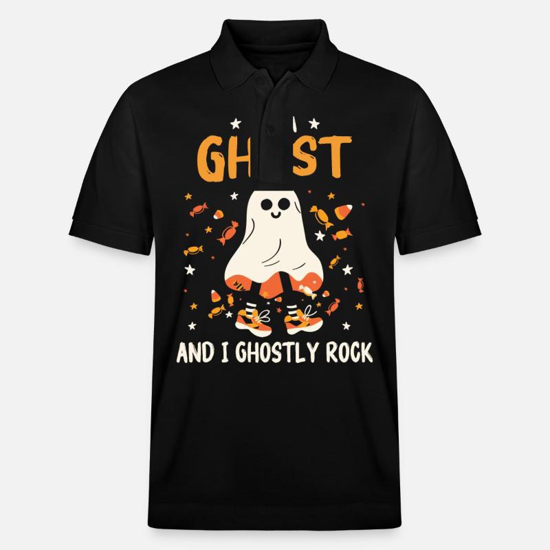 Costume d’Halloween effrayant - Polo PREPSTER bio Stanley/Stella Unisexe - noir
