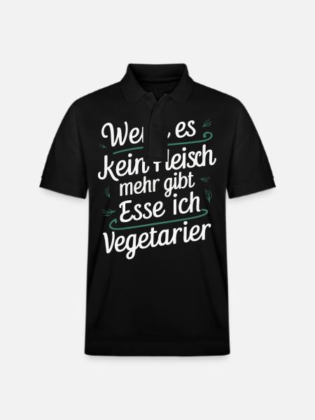 Sarcasm Irony Funny Sarcastic Sayings - Stanley/Stella Unisex Organic Polo Shirt PREPSTER - black