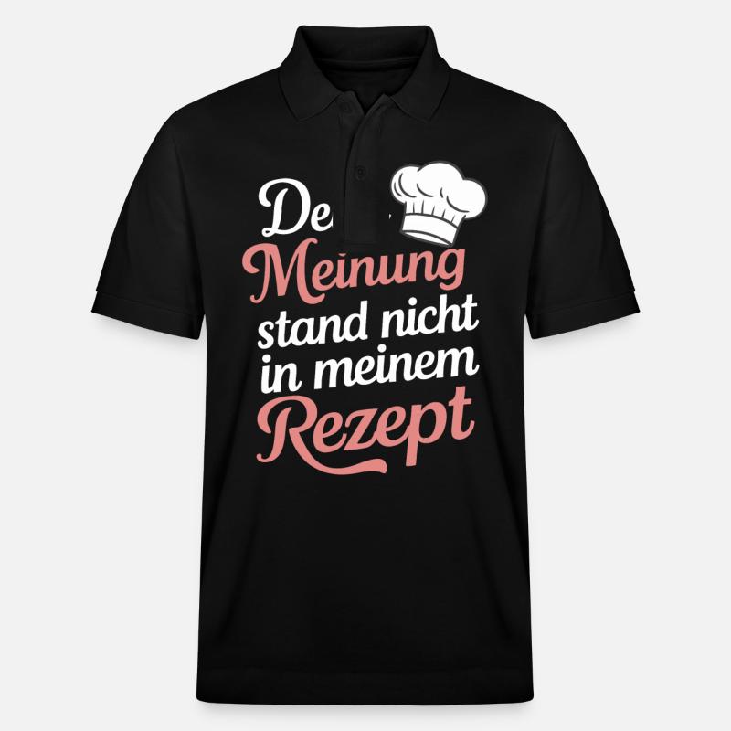 Chef Chef - Polo PREPSTER bio Stanley/Stella Unisexe - noir