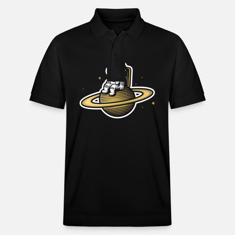 Astronaute Astronaute Cosmonaute Fusée Spatiale - Polo PREPSTER bio Stanley/Stella Unisexe - noir