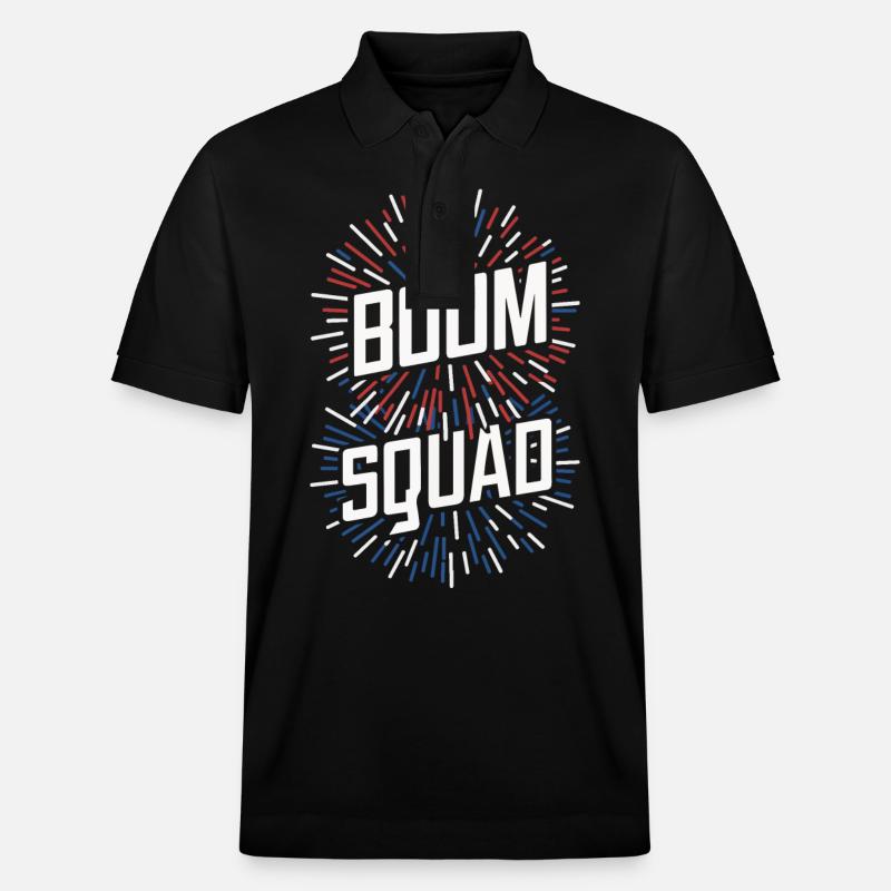 Pyrotechniker Feuerwerk Pyrotechnik - Stanley/Stella Unisex Bio-Poloshirt PREPSTER - Schwarz