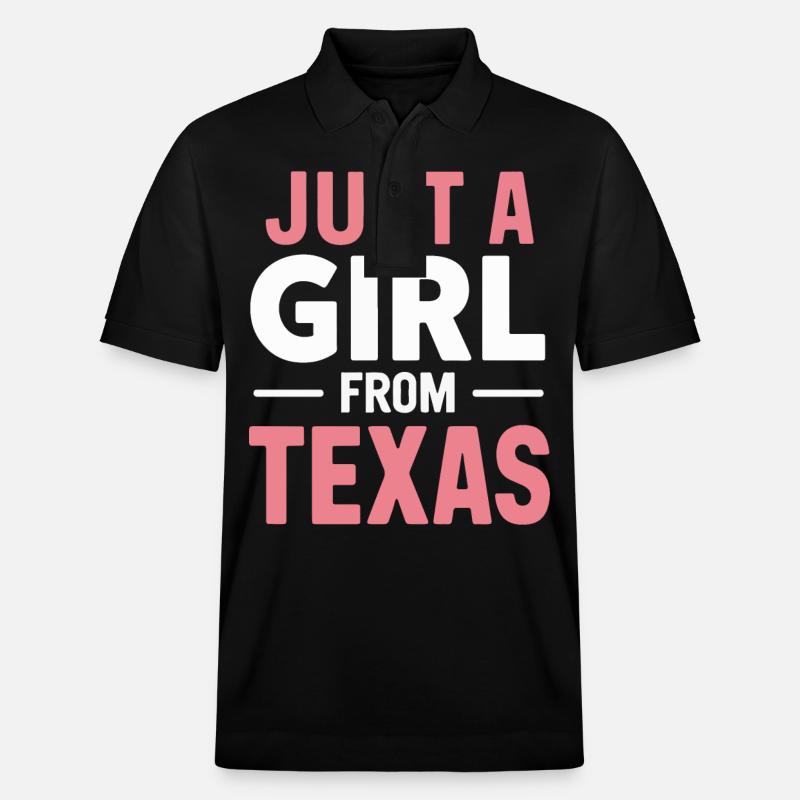 État du Texas Texans Texas - Polo PREPSTER bio Stanley/Stella Unisexe - noir