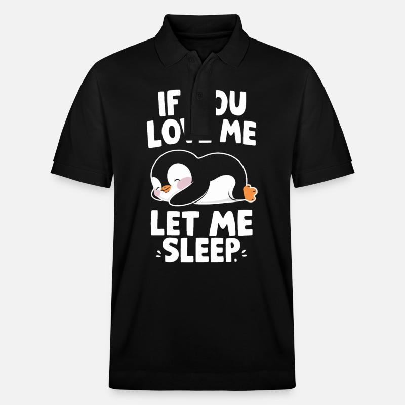 Pingouin Pingouin Animal - Polo PREPSTER bio Stanley/Stella Unisexe - noir