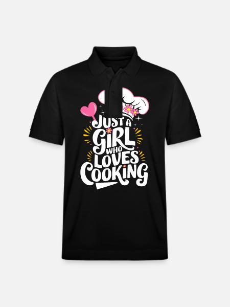 Chef cuisinier Cheff Bäker - Polo PREPSTER bio Stanley/Stella Unisexe - noir
