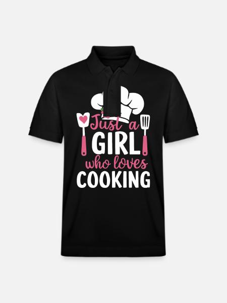 Chef cuisinier Cheff Bäker - Polo PREPSTER bio Stanley/Stella Unisexe - noir