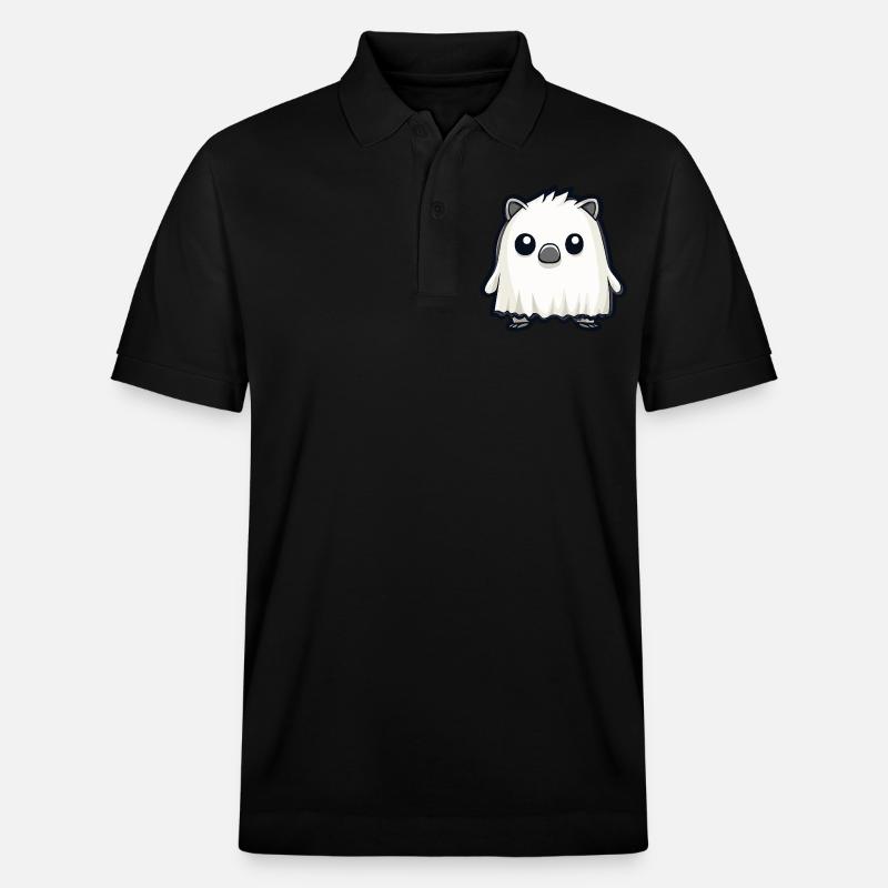 Igel Halloween Comic Geist - Stanley/Stella Unisex Bio-Poloshirt PREPSTER - Schwarz