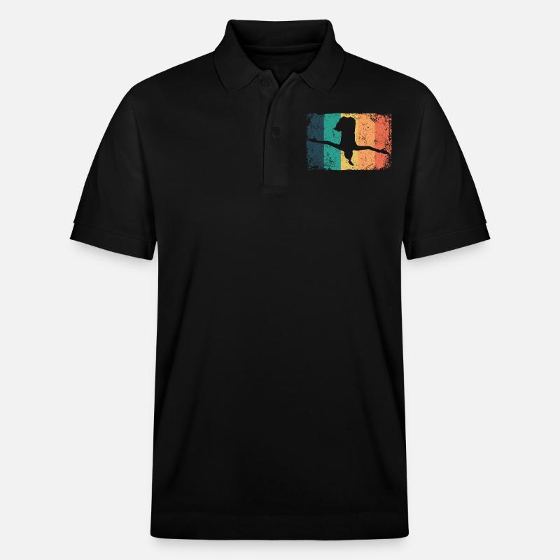 Plongeon, Saut artistique, Plongeon synchronisé - Polo PREPSTER bio Stanley/Stella Unisexe - noir