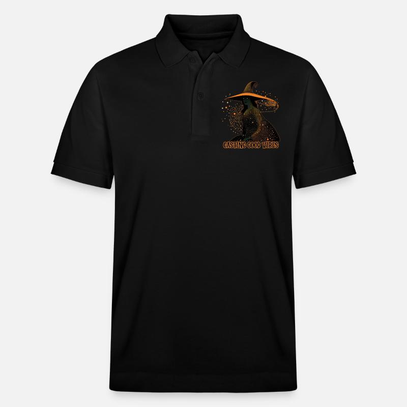 Hexen-Casting-Vibes, Halloween - Stanley/Stella Unisex Bio-Poloshirt PREPSTER - Schwarz