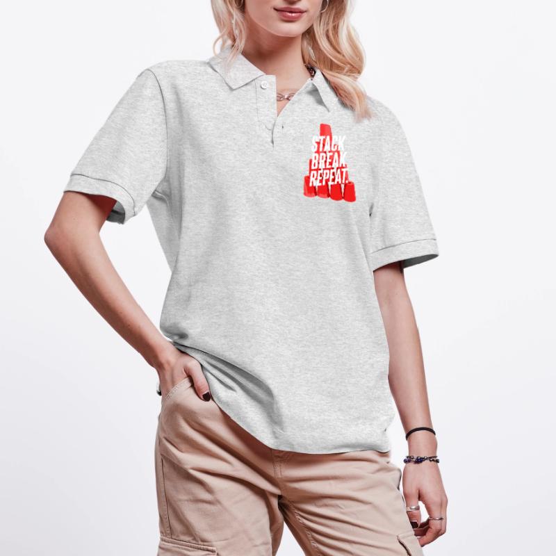 Stack Break Repeat Stacking Cups Speed Stacker Stanley/Stella Unisex Bio-Poloshirt PREPSTER